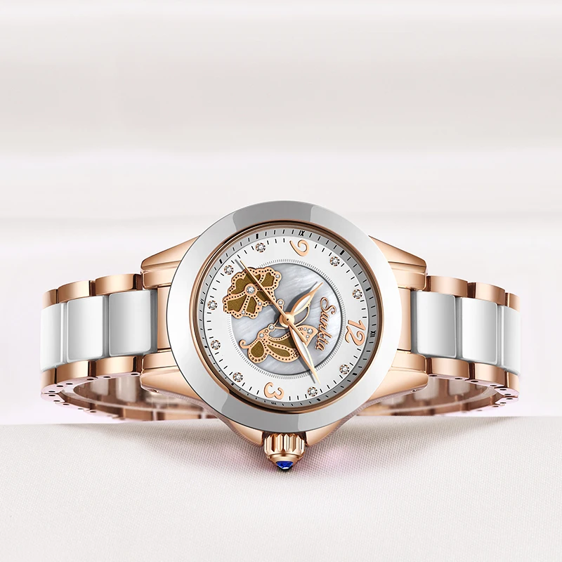 SUNKTA 6628 Ladies Top Brand Luxury Female Wrist Watch